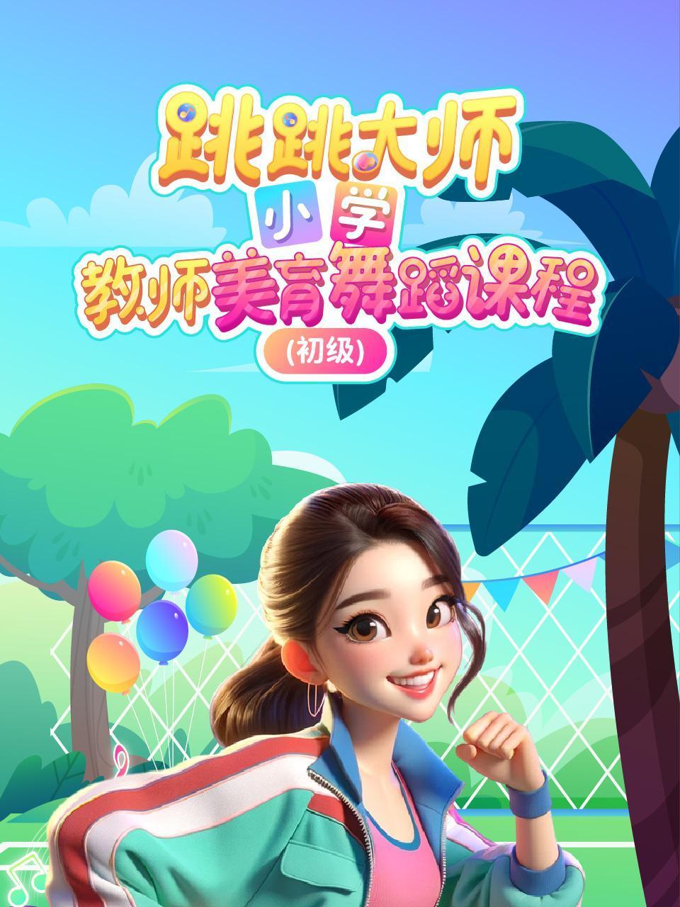 跳跳大师小学教师美育舞蹈课程初级